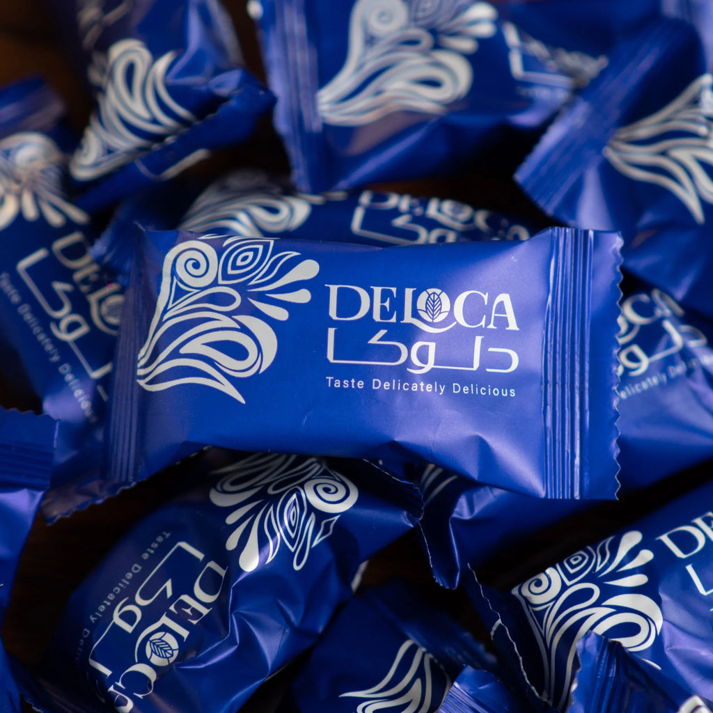 Chocolate Dates with Roasted Almonds