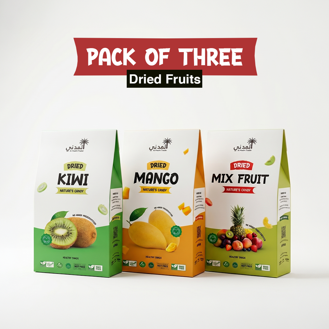 Pack of 3 Dried Fruits